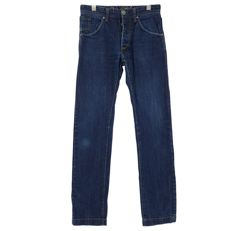 Vintage Desigual Jeans Herren Stretch Regular Fit Straight Leg Größe W31 L36
