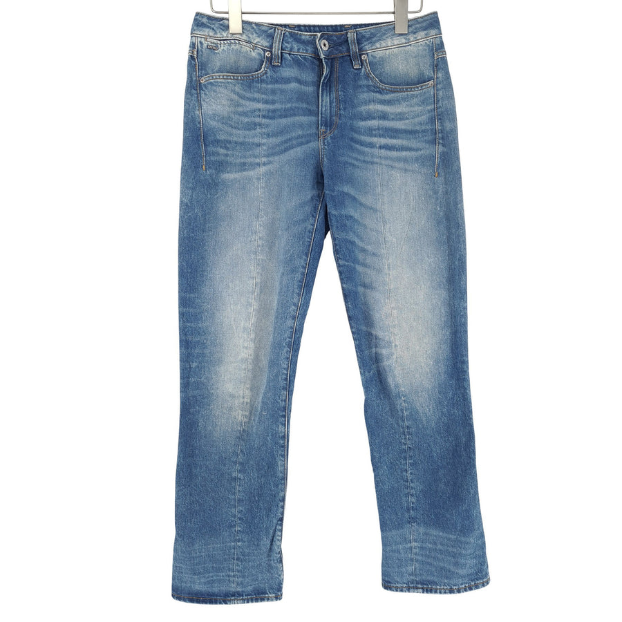 G-Star Jeans Lanc 3D High Straight Leg Damen Stretch Slim Fit Größe W29 L30