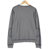 Vintage Tommy Hilfiger Jumper Sweater Pullover Men Grey Cotton Size L, detail view 1, image 3 of 7
