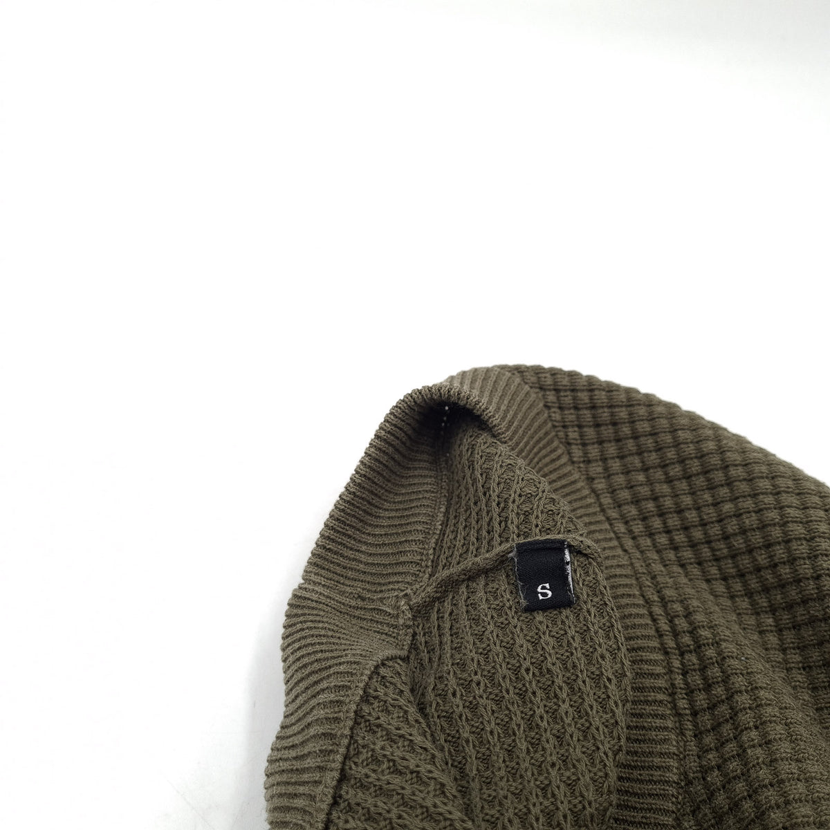 Diesel Jumper Sweater Pullover Men Green Cotton Size S, detail view 3, image 5 of 8