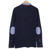 Massimo Dutti Jumper Sweater Pullover Men Blue Cotton Size M, detail view 1, image 3 of 9