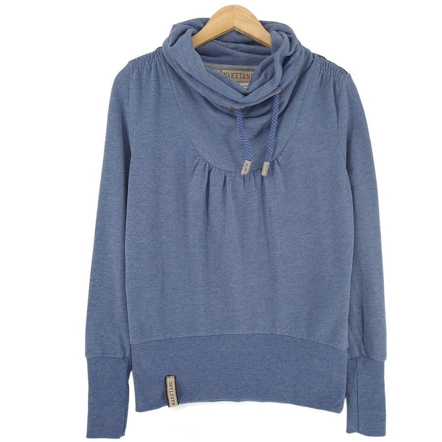 Naketano sweat pull Pullover Femme coton bleu taille S