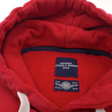 Superdry Hoodie Pullover Sweatshirt Men Red Cotton Size S, detail view 2, image 4 of 10