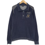 PME Legend Jumper Sweater Pullover Men Blue Cotton Size L, front view, image 1 of 9