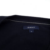 GANT Jumper Sweater Pullover Men Blue Cotton Size XL, detail view 2, image 4 of 7