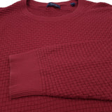 GANT Jumper Sweater Pullover Men Burgundy Red Cotton Size S, detail view 6, image 8 of 8