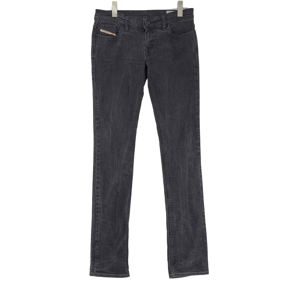 Vintage Diesel jean Liv 0089S Femme stretch slim droit taille W30 L34