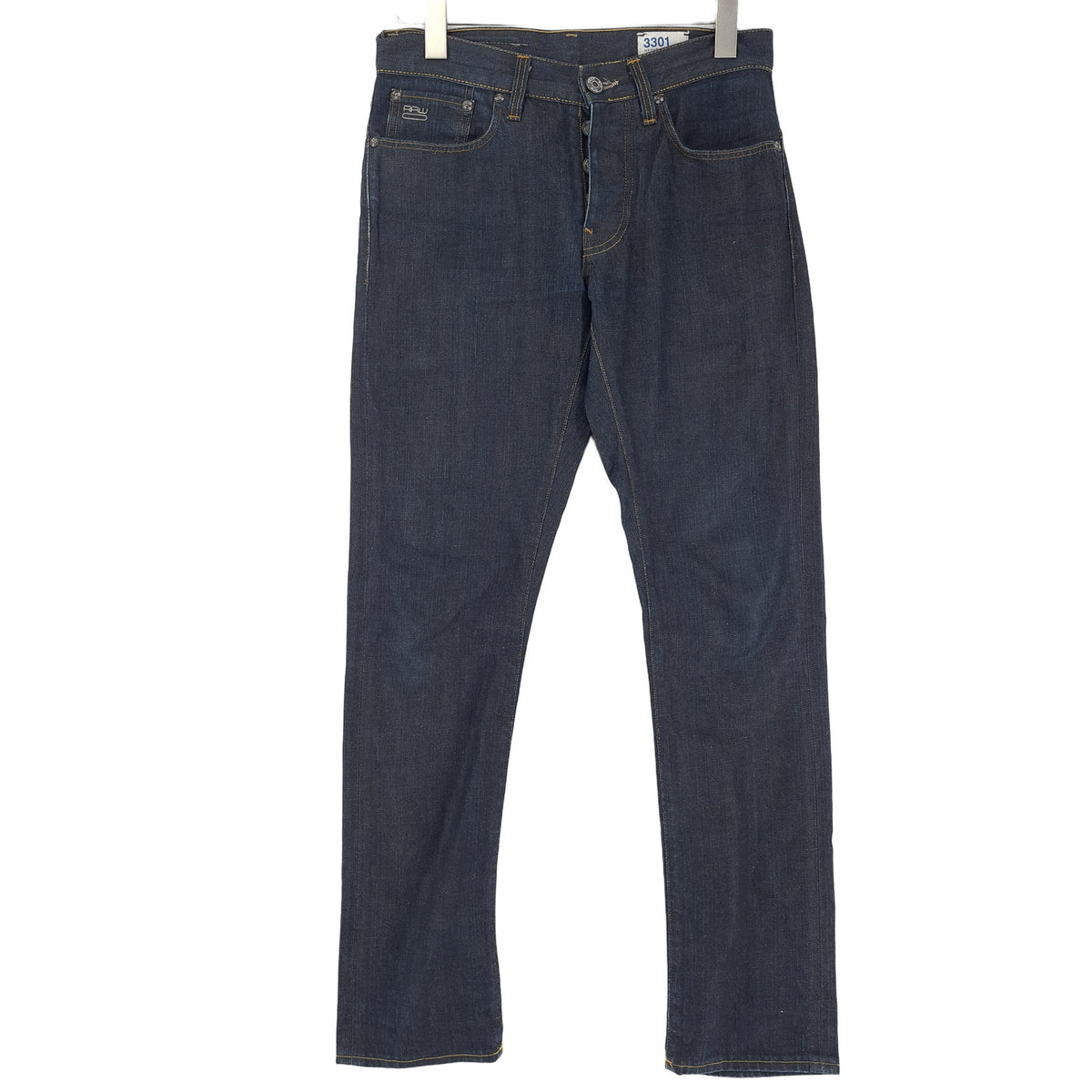Vintage G-Star Jeans 3301 Slim Men Straight Size W29 L32, front view, image 1 of 8