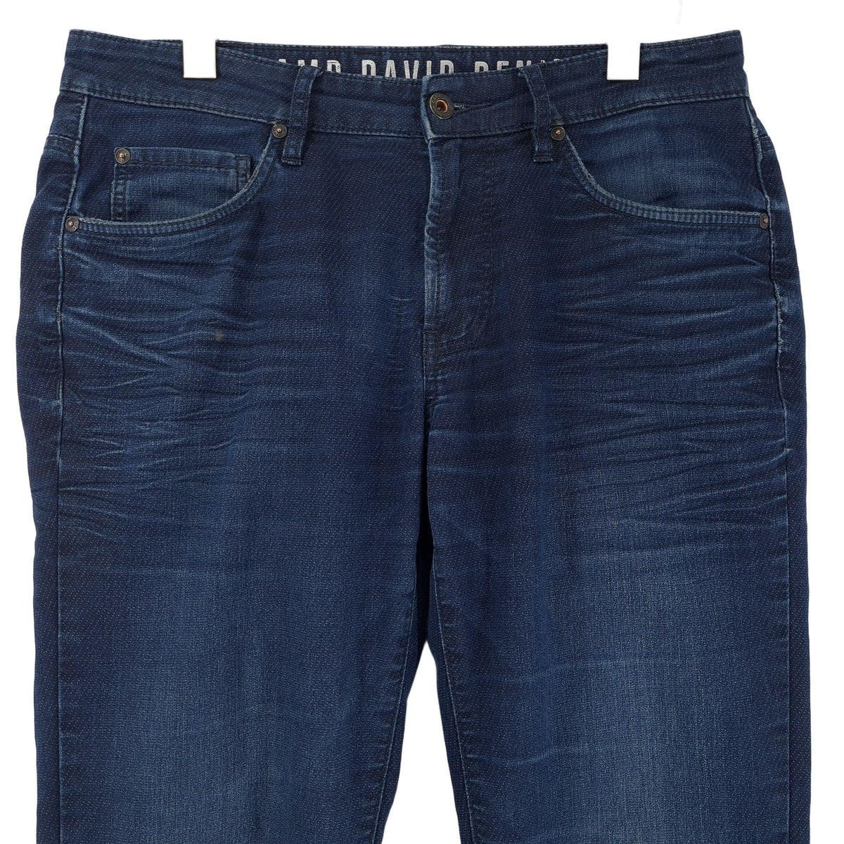 Camp David Jeans Slim Men Stretch Straight Size W32 L34, back view, image 2 of 8
