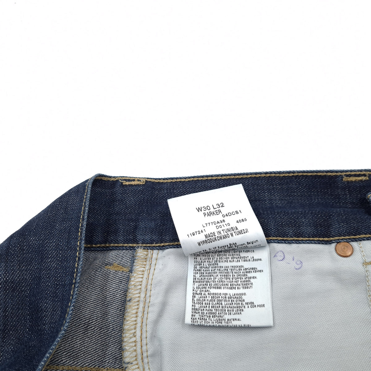 Lee Jeans Parker Men Regular Tapered Size W30 L32, detail view 6, image 8 of 8