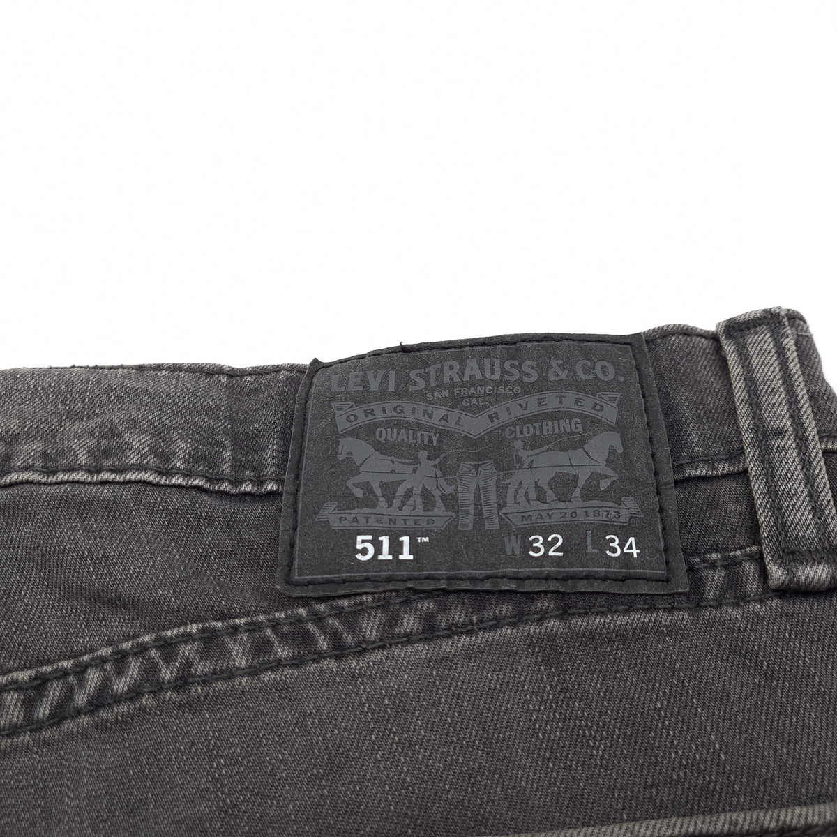 Levi's Jeans 511 Men Stretch Slim Straight Size W32 L34, detail view 3, image 5 of 9