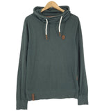 Naketano Pullover Hoodie Green Cotton Classic Men Size S, front view, image 1 of 6