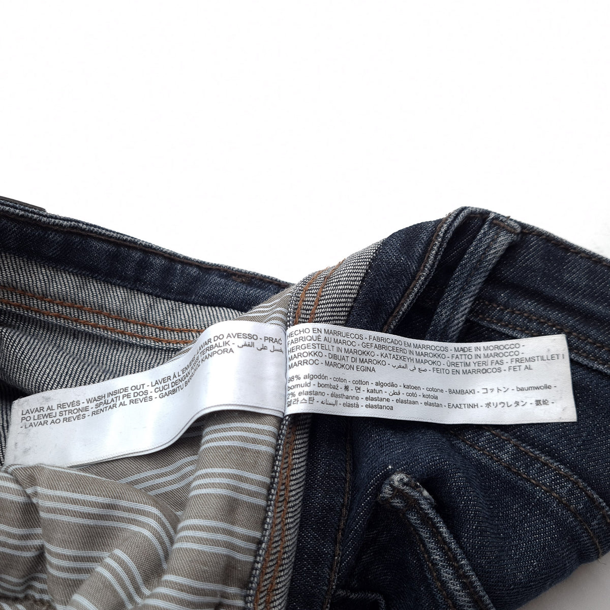 Massimo Dutti Jeans Slim Men Stretch Straight Size W30 L32, detail view 7, image 9 of 9