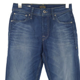 Jack & Jones Jeans Tim Men Stretch Slim Straight Size W27 L32, back view, image 2 of 10
