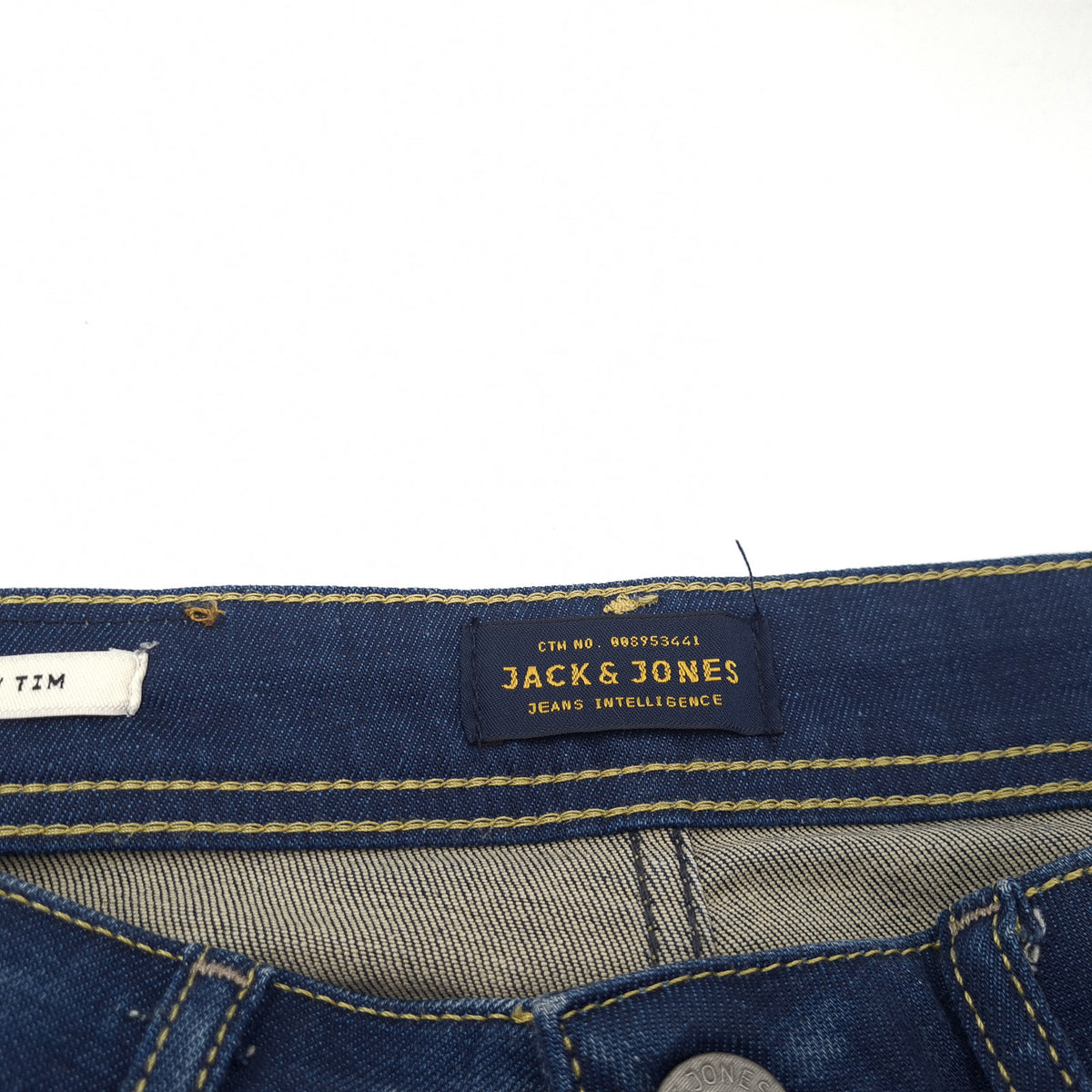 Jack & Jones Jeans Tim Men Stretch Slim Straight Size W27 L32, detail view 3, image 5 of 10