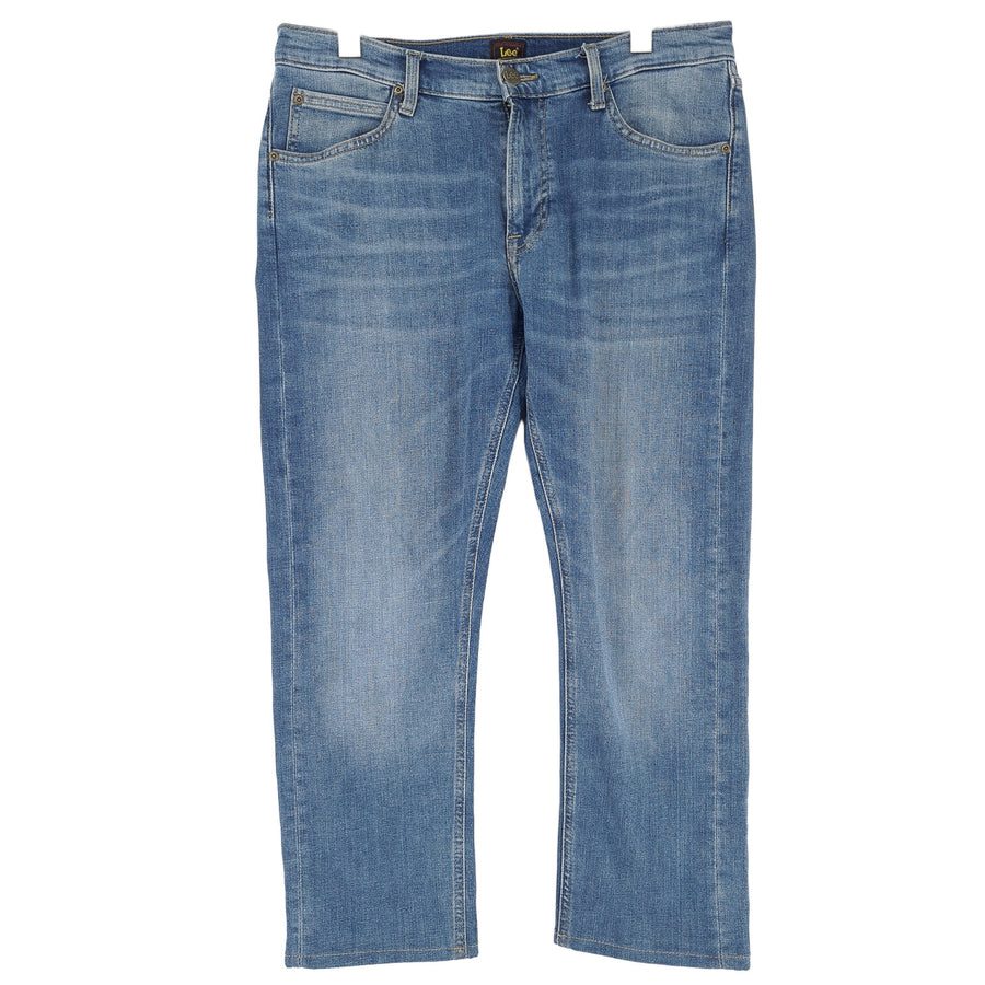 Lee Jeans Daren Zip Fly Men Stretch Slim Straight Size W33 L26