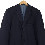 HUGO BOSS Mens Blazer Virgin Wool Sport Coat Jacket Size EU 52 UK/US 42L, back view, image 2 of 8