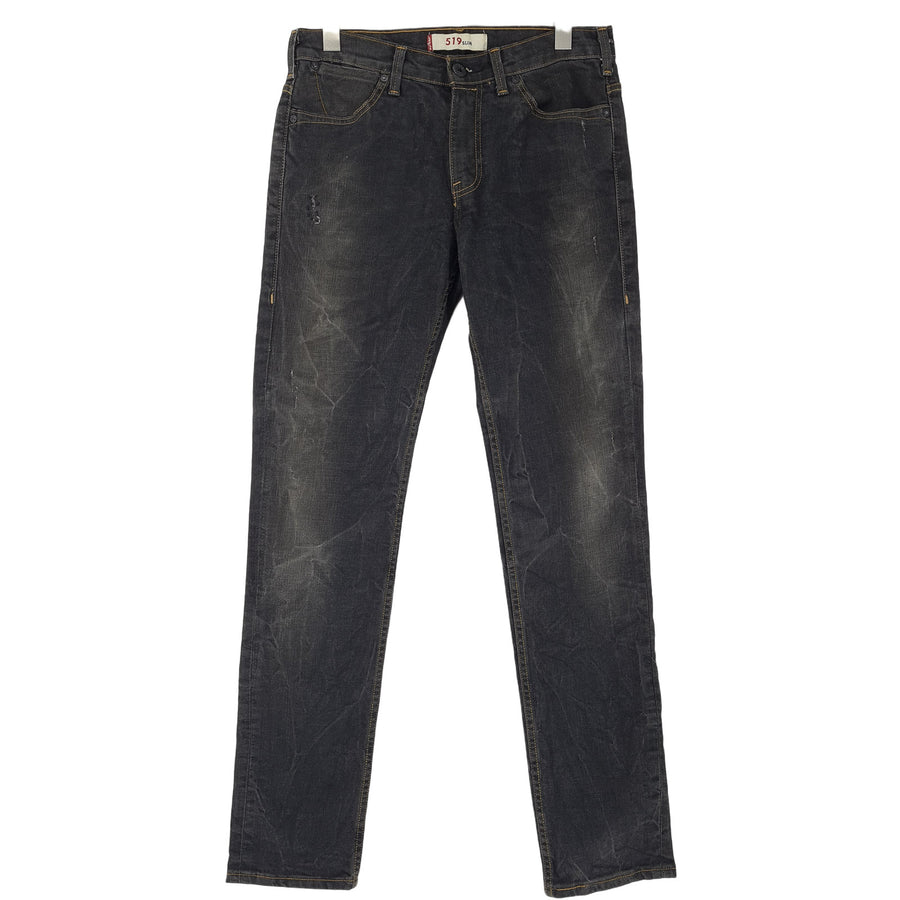 Vintage Levi's Jeans 519 Men Stretch Slim Skinny Size W32 L34