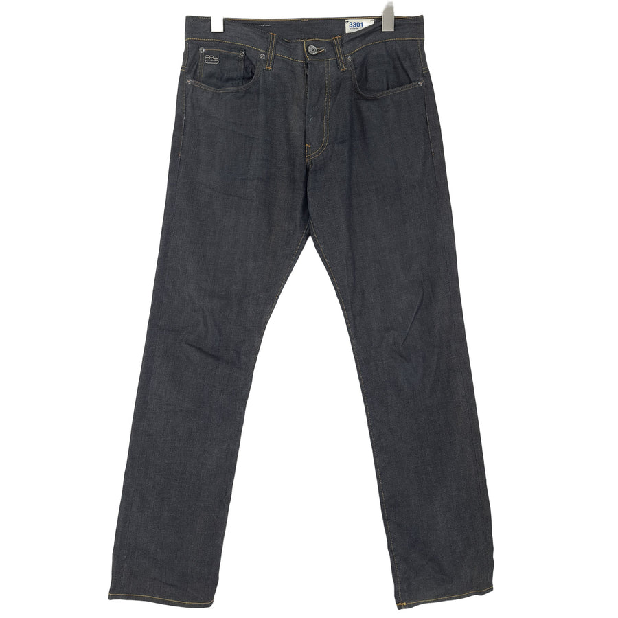 Vintage G-Star jean 3301 droit Homme classique taille W32 L32