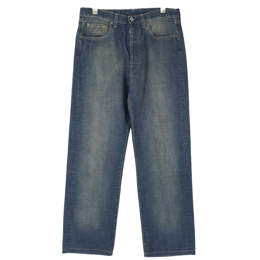 Vintage Replay Jeans MV902 Men Loose Relaxed Straight Size W33 L30
