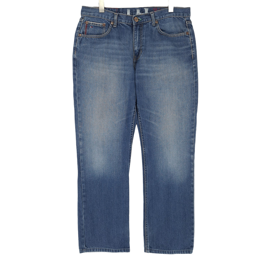 Vintage Tommy Hilfiger jeans slim Uomo dritto taglia W34 L32