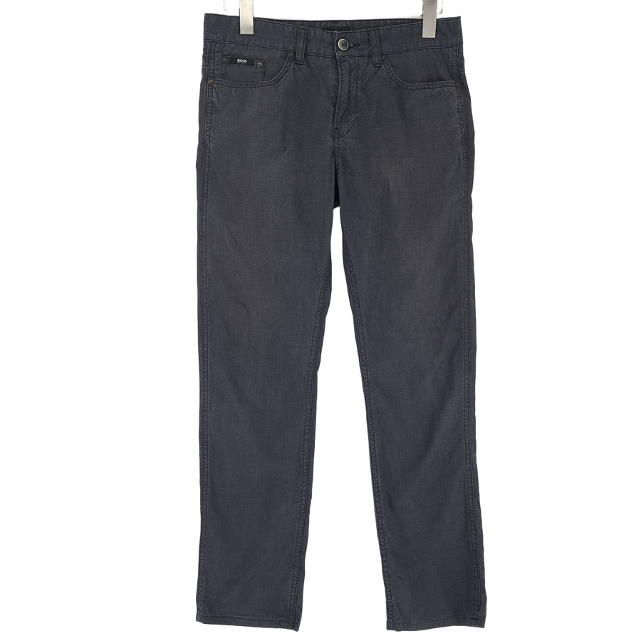 HUGO BOSS jeans Uomo elasticizzato regolare dritto taglia W31 L30
