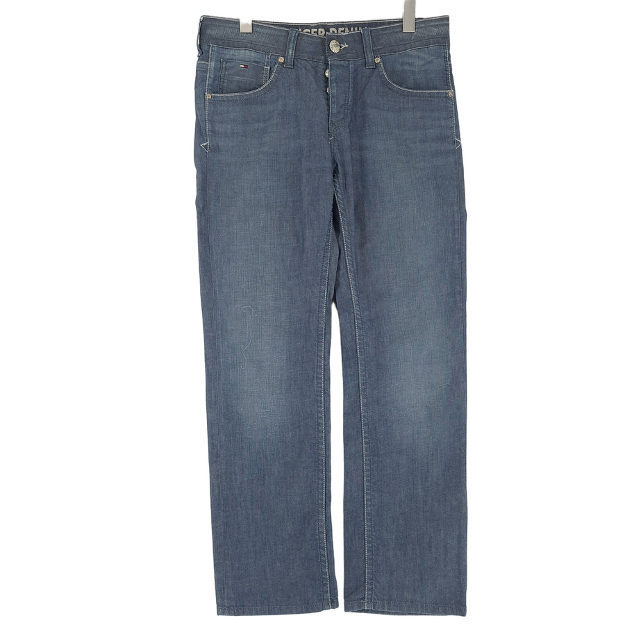 Vintage Tommy Hilfiger jeans Uomo elasticizzato regolare dritto taglia W31 L32