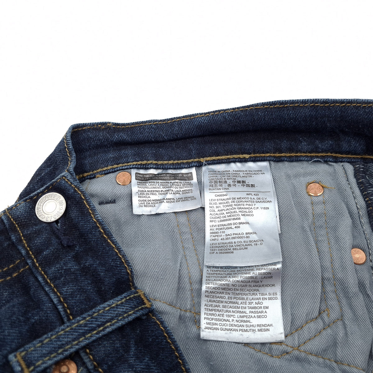Levi's Jeans 511 Men Stretch Slim Straight Size W32 L32, detail view 6, image 8 of 10