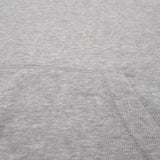 Adidas Vintage Pullover Hoodie Grey Cotton Classic Hooded Sweatshirt Women Size 34, detail view 7, image 9 of 9