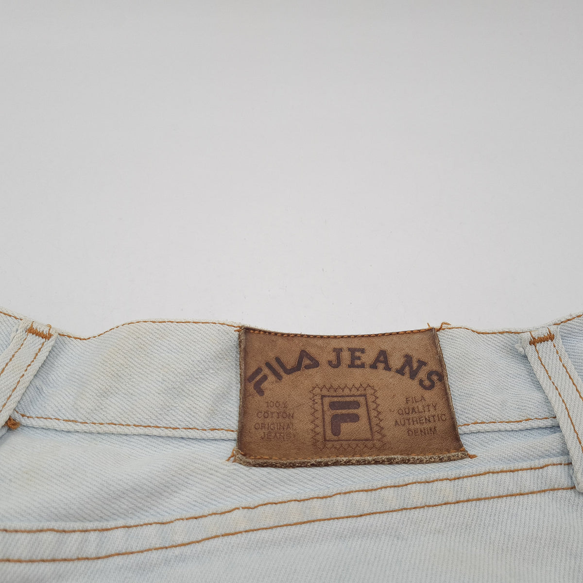 Vintage Fila Jeans Men Regular Straight Size W34 L34, detail view 3, image 5 of 11