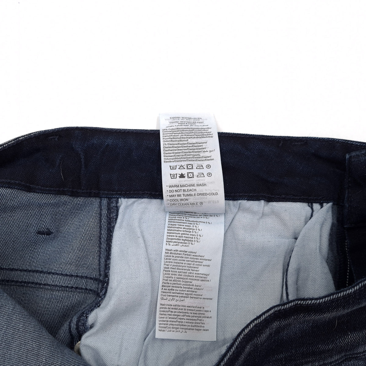 Jack & Jones Jeans Tim Men Stretch Slim Straight Size W30 L32, detail view 8, image 10 of 10