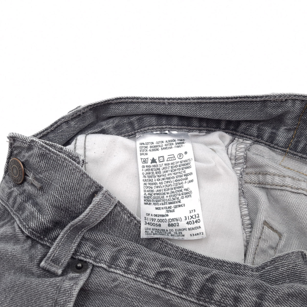 Levi's Jeans 511 Men Slim Straight Size W31 L32, detail view 5, image 7 of 7