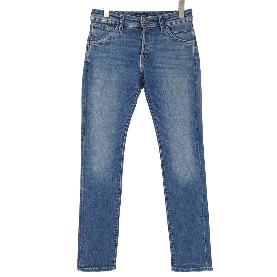 Jack & Jones Jeans Glenn Herren Stretch Slim Fit Skinny Fit Größe W30 L32