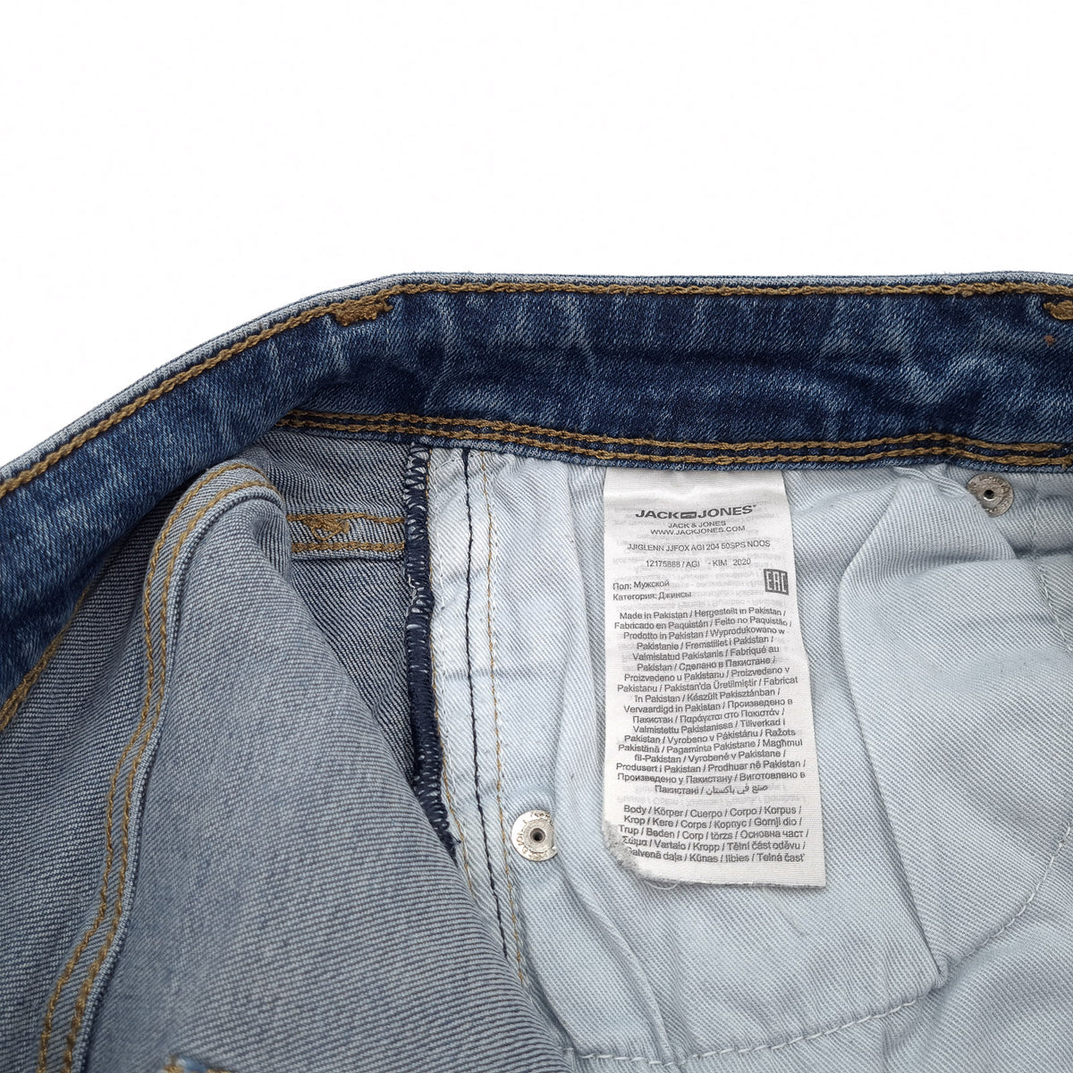 Jack & Jones Jeans Glenn Men Stretch Slim Skinny Size W30 L32, detail view 7, image 9 of 10