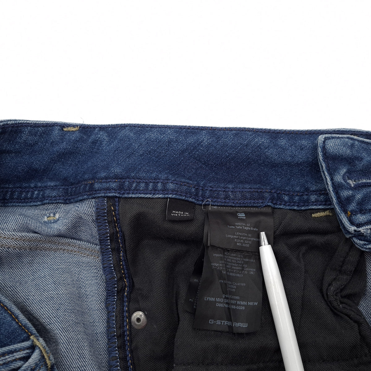 G-Star Jeans Lynn Mid Skinny Women Slim Size W32 L32, detail view 5, image 7 of 9