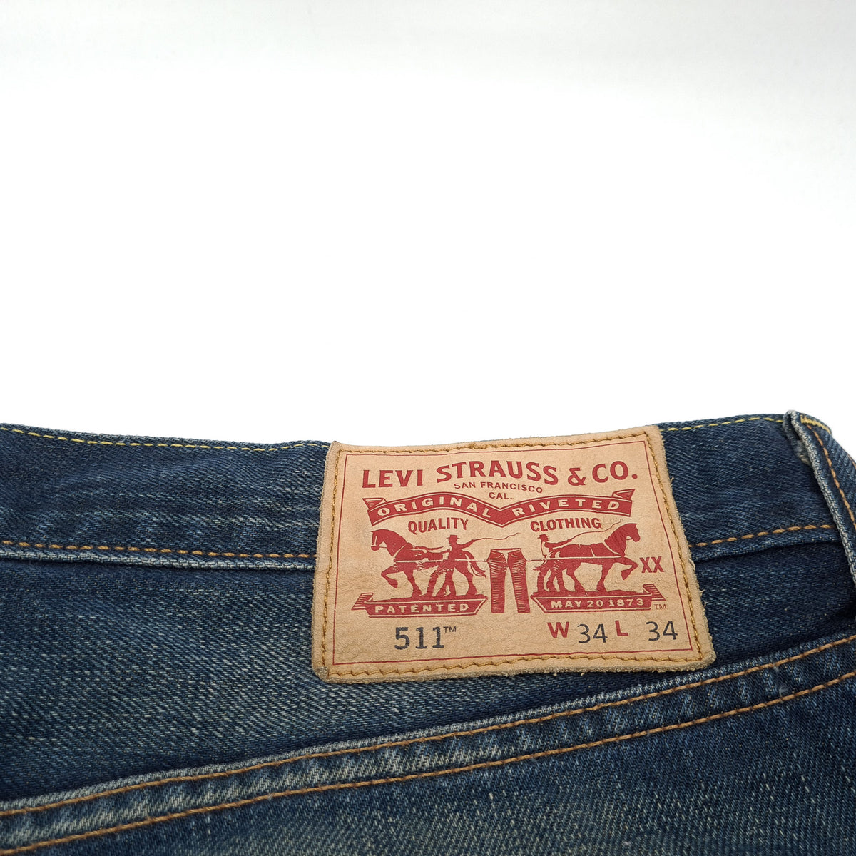 Levi's Jeans 511 Men Slim Straight Size W34 L32, detail view 3, image 5 of 7