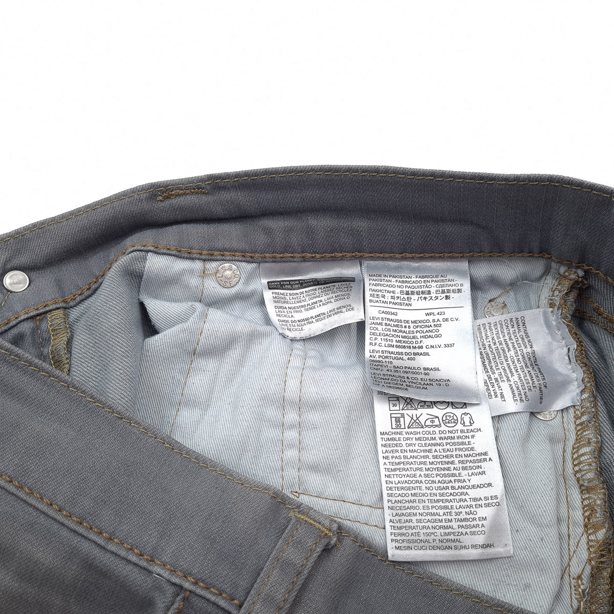 Levi's Jeans 511 Men Stretch Slim Straight Size W32 L30, detail view 5, image 7 of 9