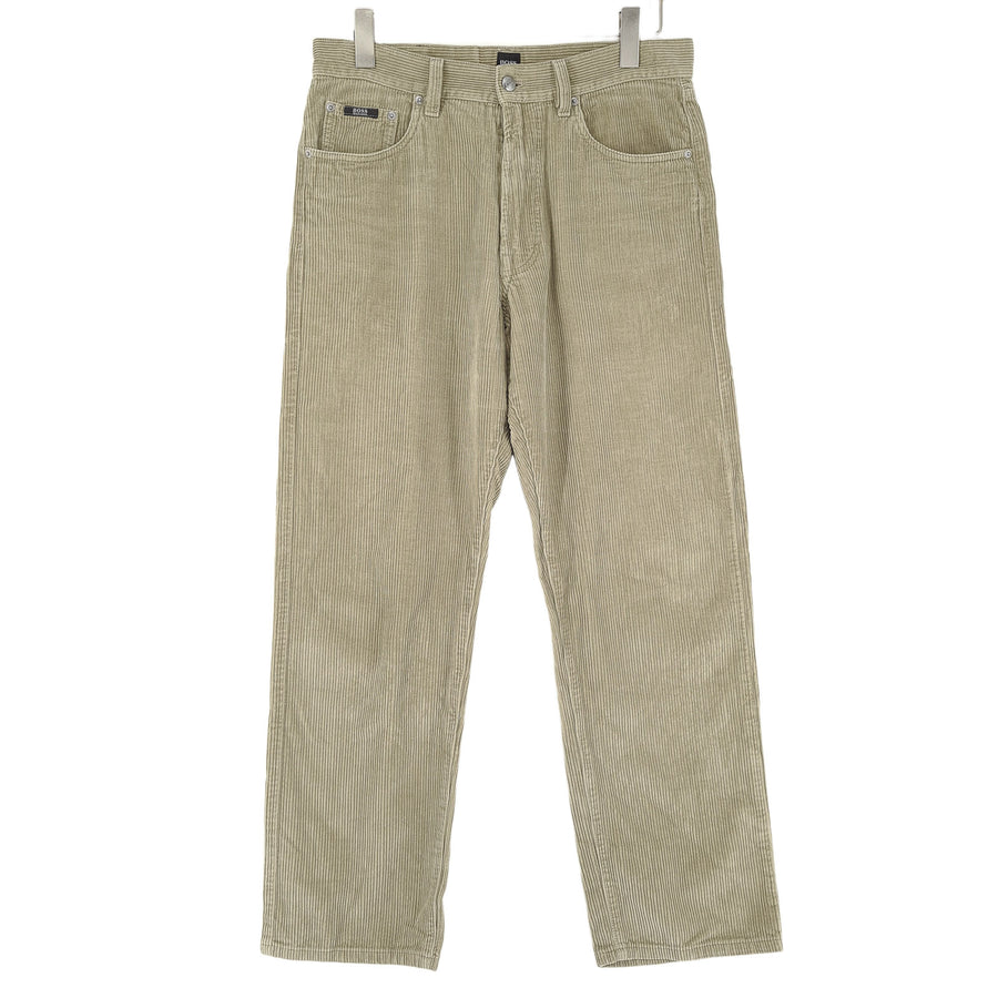 Hugo Boss Jeans Arkansas Corduroy Men Regular Straight Size W33 L30