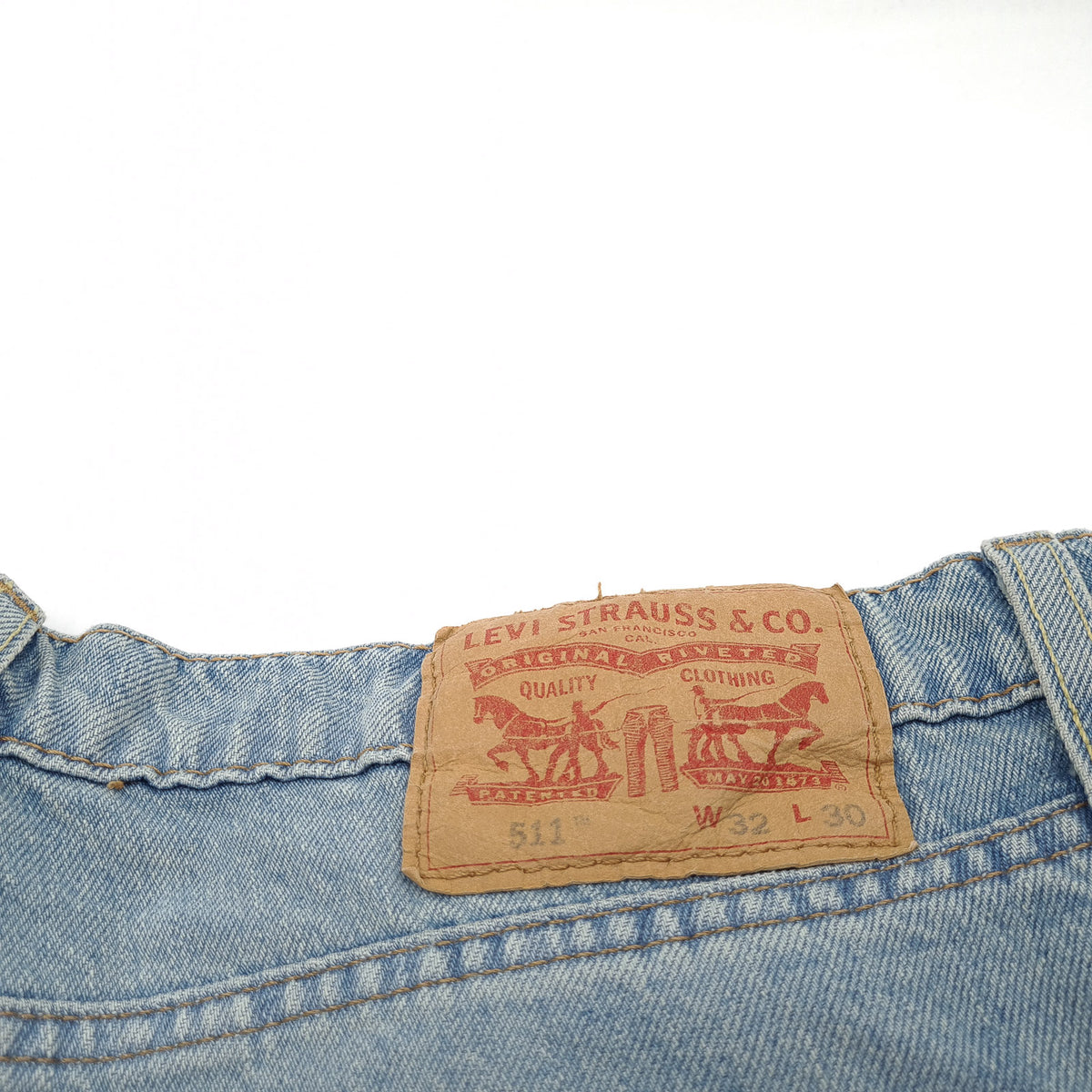 Levi's Jeans 511 Men Stretch Slim Straight Size W32 L30, detail view 3, image 5 of 9