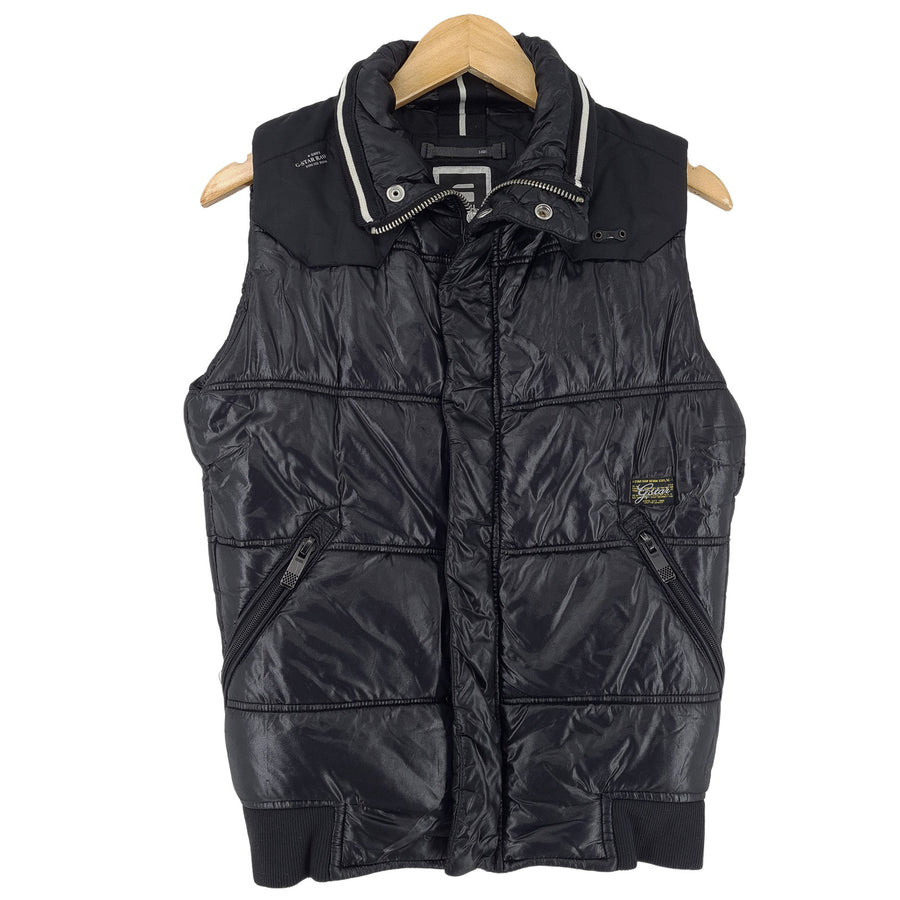 G-Star Vintage Gilet noir Bodywarmer sans manches veste Outdoor Femme taille S