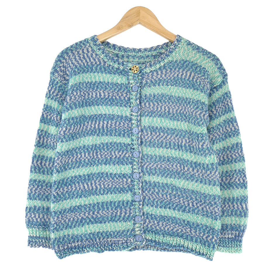 Nordic pull Scandinavian motif Fair Isle Vintage Warm maille Femme taille XS