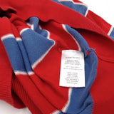 J.Lindeberg Vintage Mens Pullover Sweater Cotton Striped Classic Knit Size XL, detail view 4, image 6 of 7