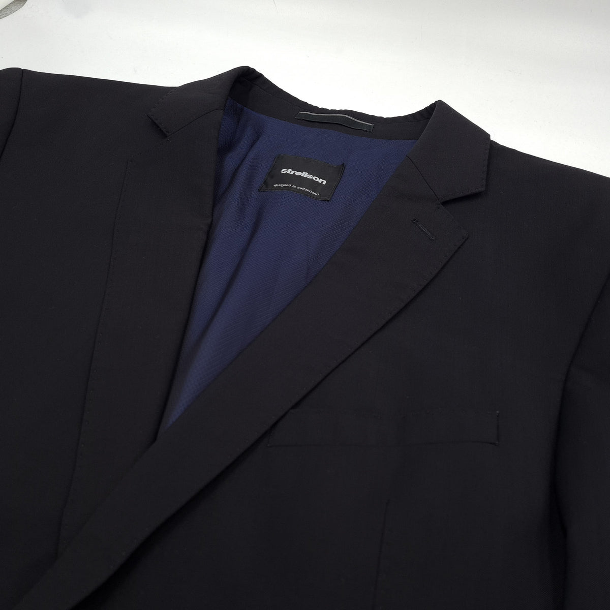Strellson Mens Blazer Virgin Wool Sport Coat Jacket Size EU 50 UK/US 40R, detail view 6, image 8 of 9