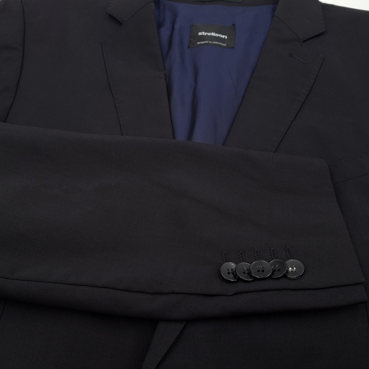 Strellson Mens Blazer Virgin Wool Sport Coat Jacket Size EU 50 UK/US 40R, detail view 7, image 9 of 9