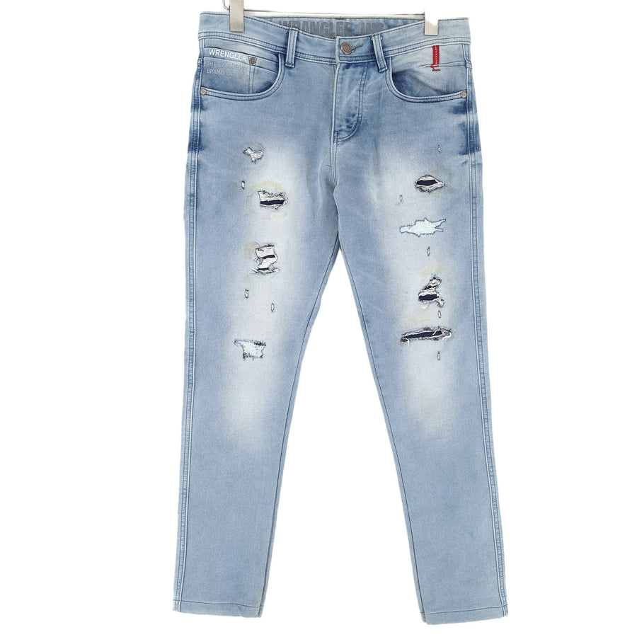 Vintage Wrangler jeans Uomo elasticizzato regolare dritto taglia W32 L30