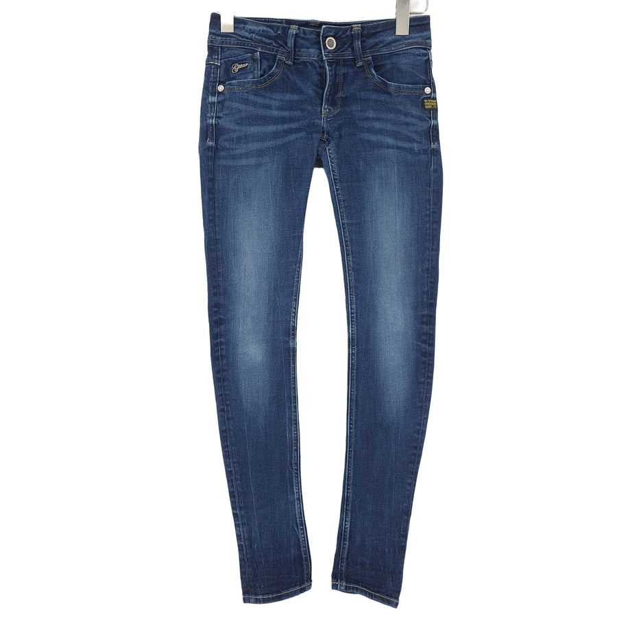 Vintage G-Star jean Lynn skinny Femme stretch slim taille W27 L32
