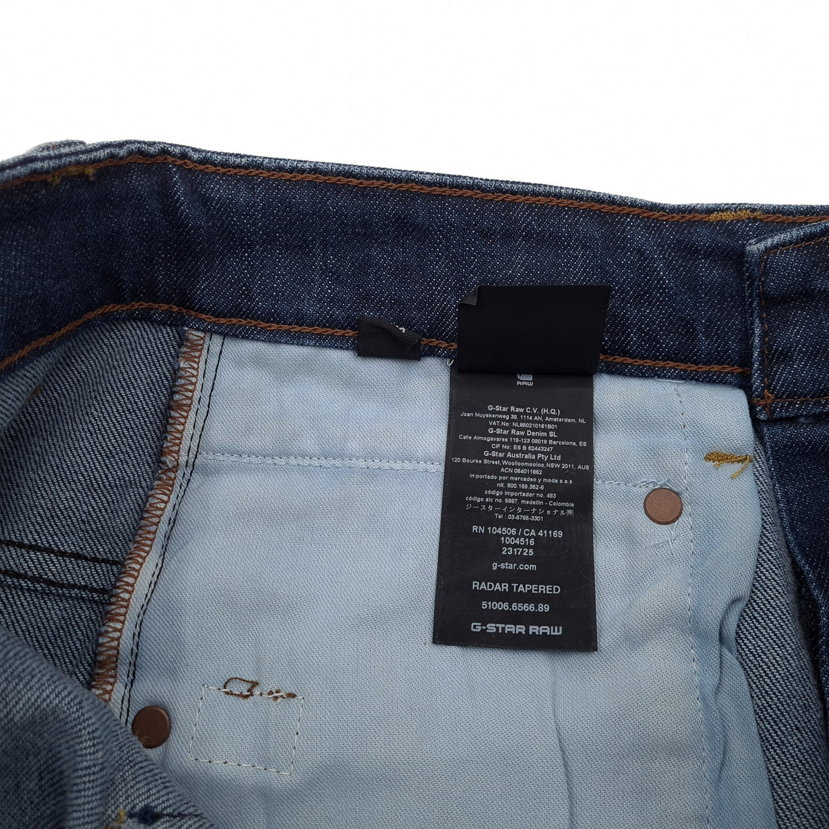 Vintage G-Star Jeans Radar Tapered Men Regular Size W29 L32, detail view 6, image 8 of 9