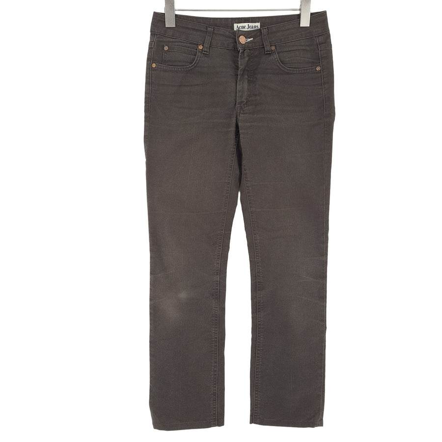 Vintage Acne Jeans Hex Brown Ups Men Regular Straight Size W29 L28
