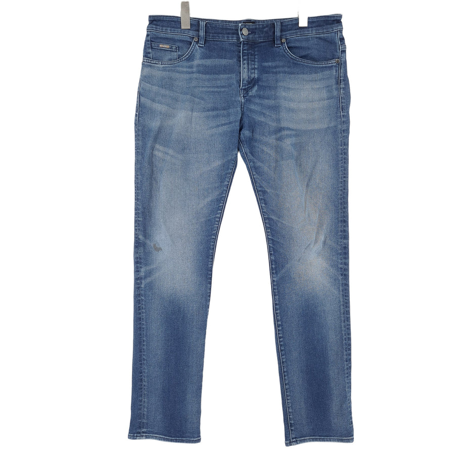 Vintage Hugo Boss jeans slim Uomo elasticizzato dritto taglia W34 L32