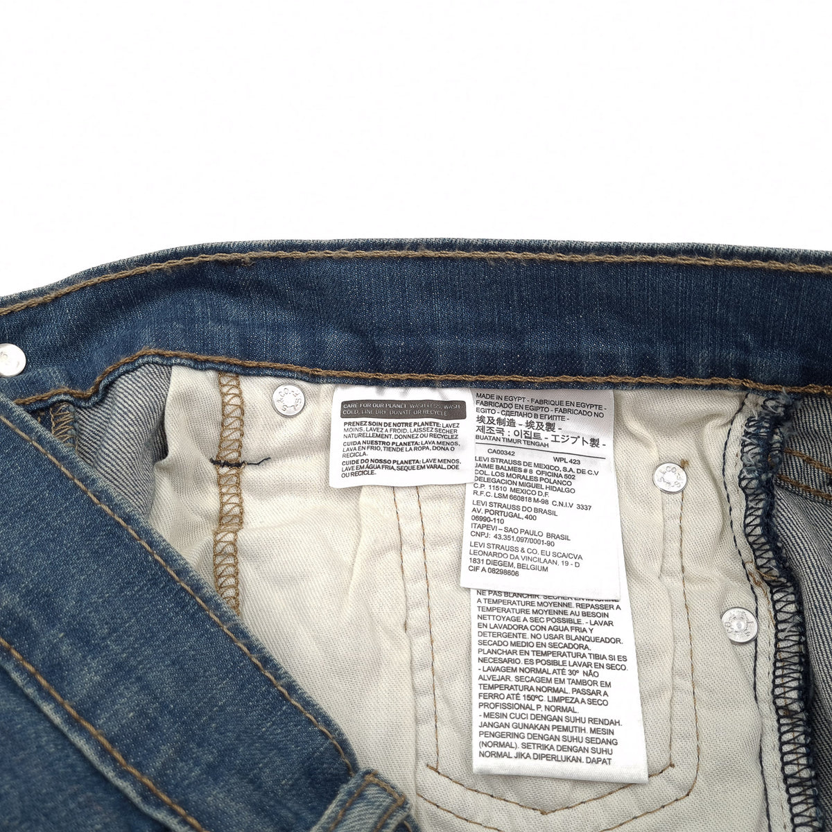 Levi's Jeans 511 Men Stretch Slim Straight Size W32 L30, detail view 5, image 7 of 9
